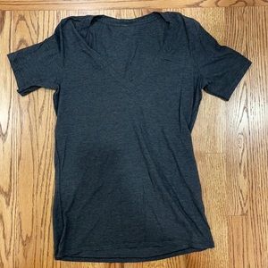 Gray work out T-shirt